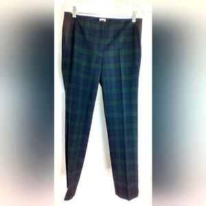 ANNE KLEIN PLAID PENCIL PANTS